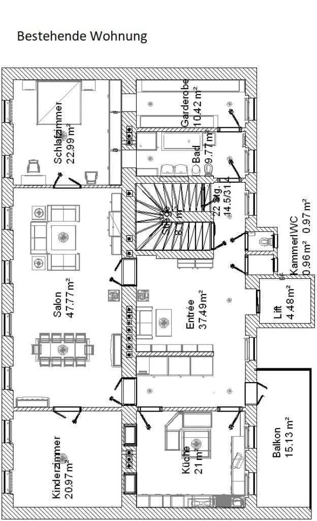 4-Zimmer-Wohnung kaufen in Wien – 175,86 m², € 1.200.000 – Bild 22 von 23