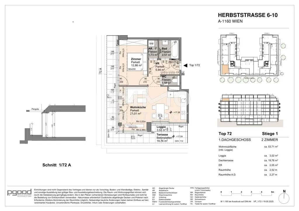 2-Zimmer-Wohnung kaufen in Wien – 50,69 m², € 471.500 – Bild 10 von 10