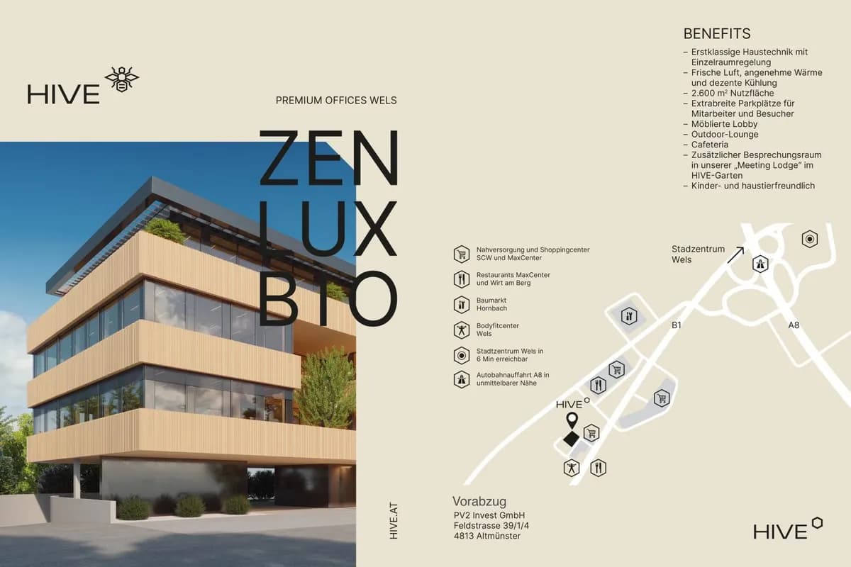 Gewerbeimmobilie mieten in Wels – 500 m² – Bild 2 von 2