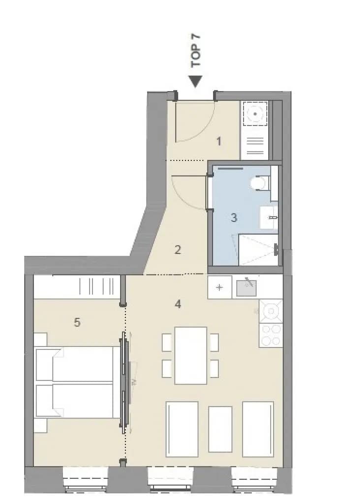 Wohnung kaufen in Wien – 40,88 m², € 359.000 – Bild 9 von 9