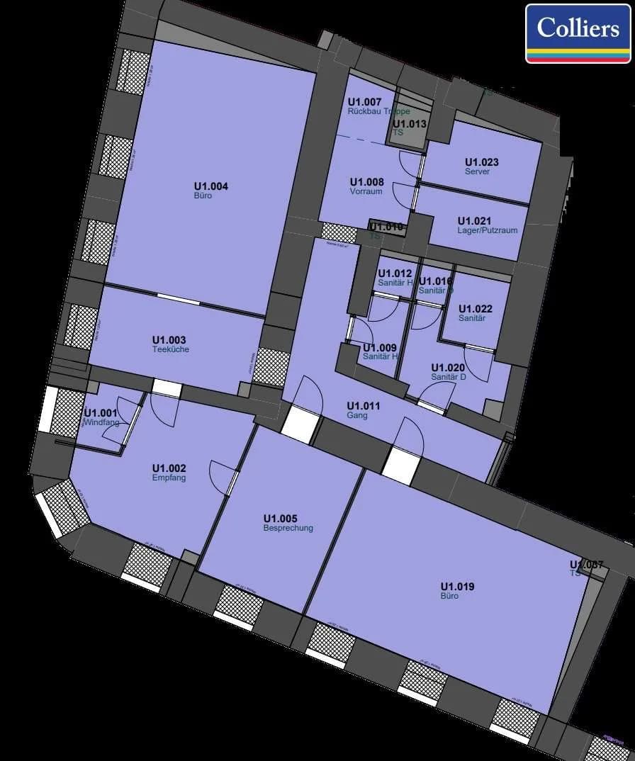 3-Zimmer-Gewerbeimmobilie mieten in Wien – 229 m², € 6.521 – Bild 6 von 7