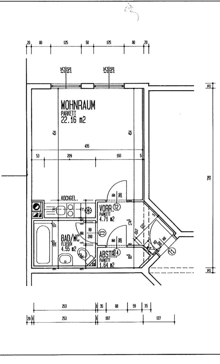 1-Zimmer-Wohnung mieten in Wien – 33 m², € 749 – Bild 13 von 14