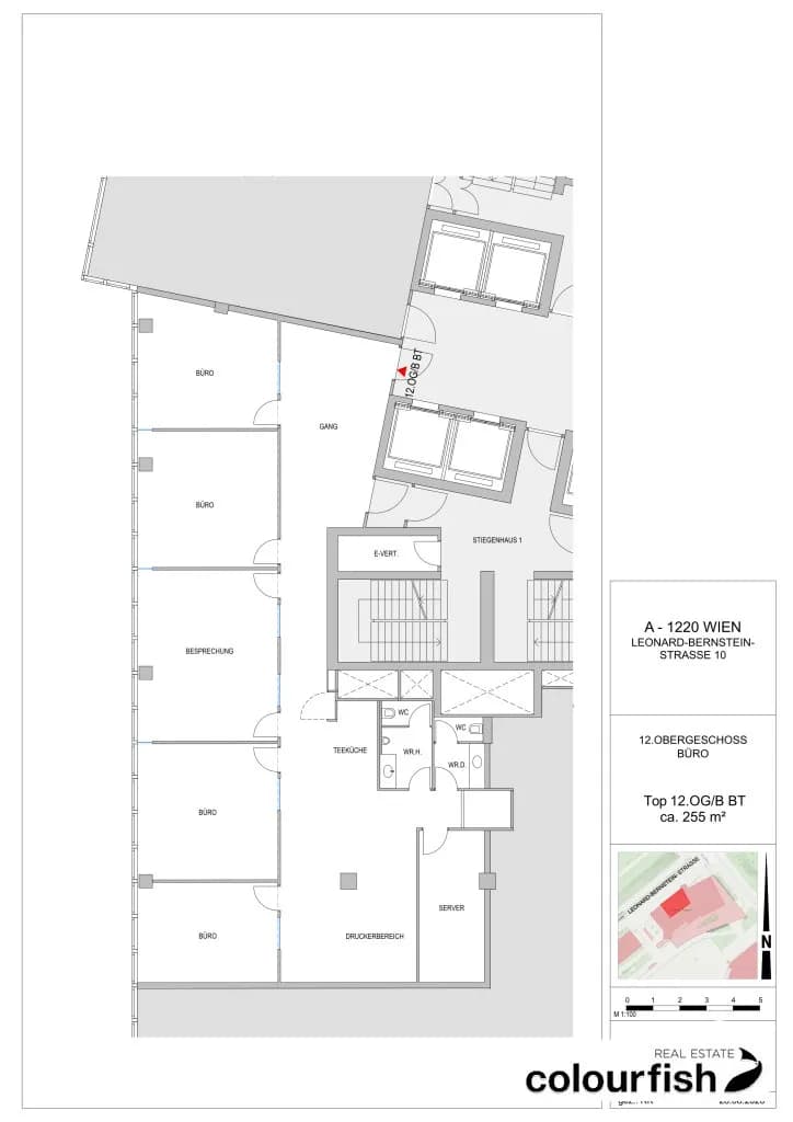 Gewerbeimmobilie mieten in Wien – 255 m², € 5.699 – Bild 2 von 2