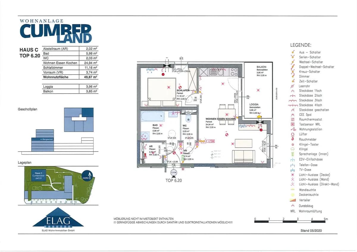 2-Zimmer-Wohnung mieten in Gmunden – 49,87 m², € 723 – Bild 9 von 10