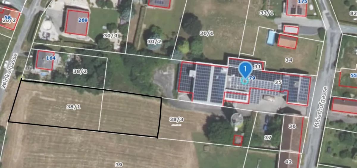 Grundstück kaufen in Güssing – 2 400 m², € 96.000