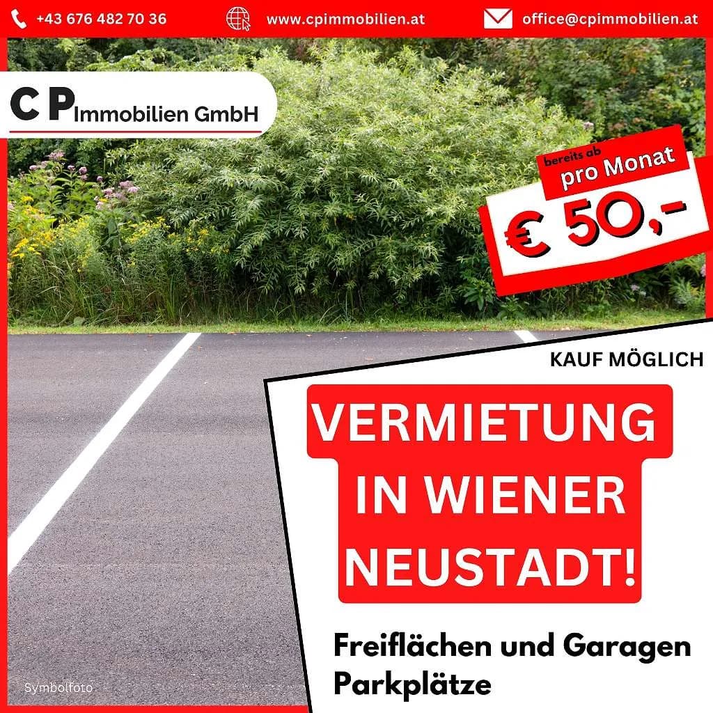 Immobilie mieten in Wiener Neustadt – € 25