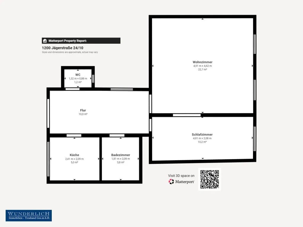 2-Zimmer-Wohnung kaufen in Wien – 52,64 m², € 229.000 – Bild 17 von 17