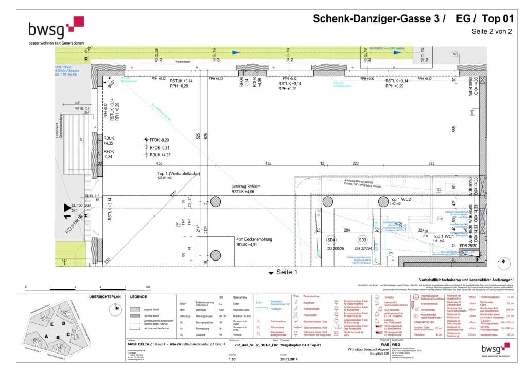 Immobilie mieten in Wien – 183 m², € 1.940 – Bild 2 von 3