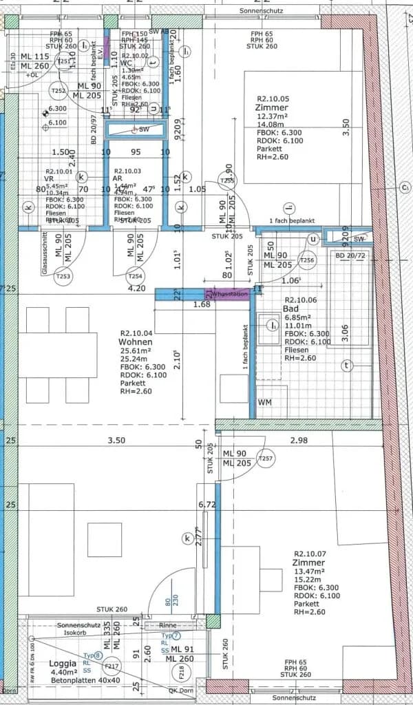 3-Zimmer-Wohnung mieten in Graz – 71,04 m², € 995 – Bild 6 von 6