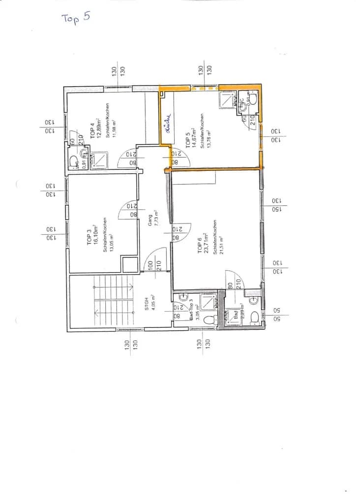 1-Zimmer-Wohnung mieten in Dornbirn – 16 m², € 615 – Bild 8 von 8