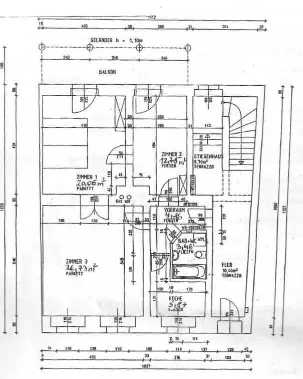3-Zimmer-Wohnung mieten in Graz – 74 m², € 1.018 – Bild 29 von 29