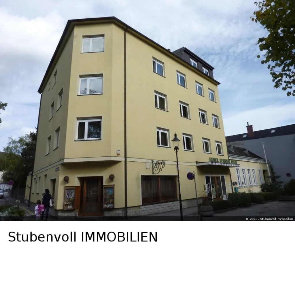 31-Zimmer-Gewerbeimmobilie kaufen in Baden – 1 200 m², € 1.390.000