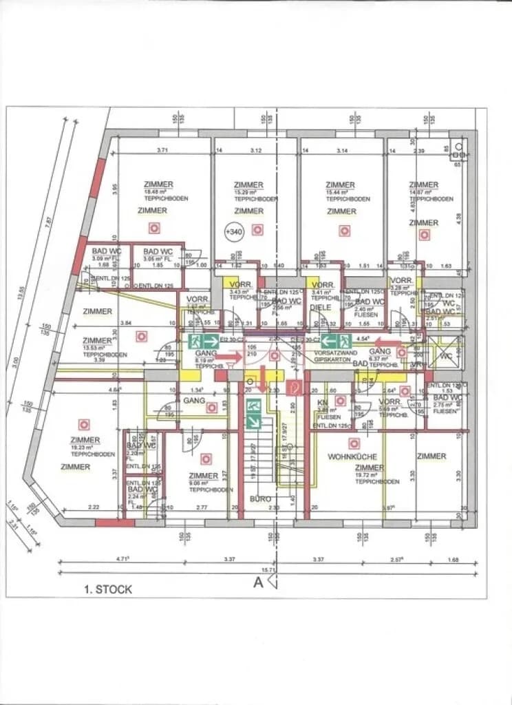 31-Zimmer-Gewerbeimmobilie kaufen in Baden – 1 200 m², € 1.390.000 – Bild 14 von 21