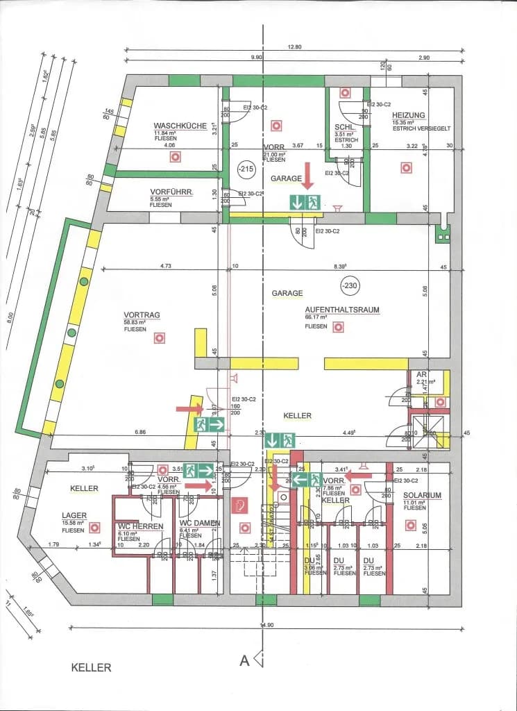 31-Zimmer-Gewerbeimmobilie kaufen in Baden – 1 200 m², € 1.390.000 – Bild 18 von 21