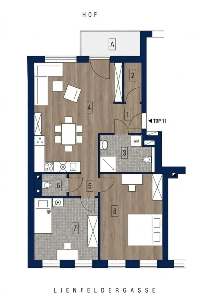 3-Zimmer-Wohnung kaufen in Wien – 72,11 m², € 468.900 – Bild 19 von 19