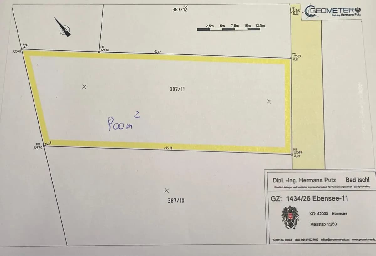 Grundstück kaufen in Gmunden – 900 m², € 243.000 – Bild 4 von 4