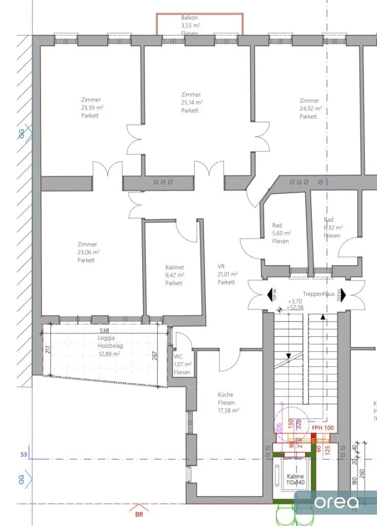 5-Zimmer-Wohnung kaufen in Wien – 151,78 m², € 1.060.000 – Bild 10 von 10