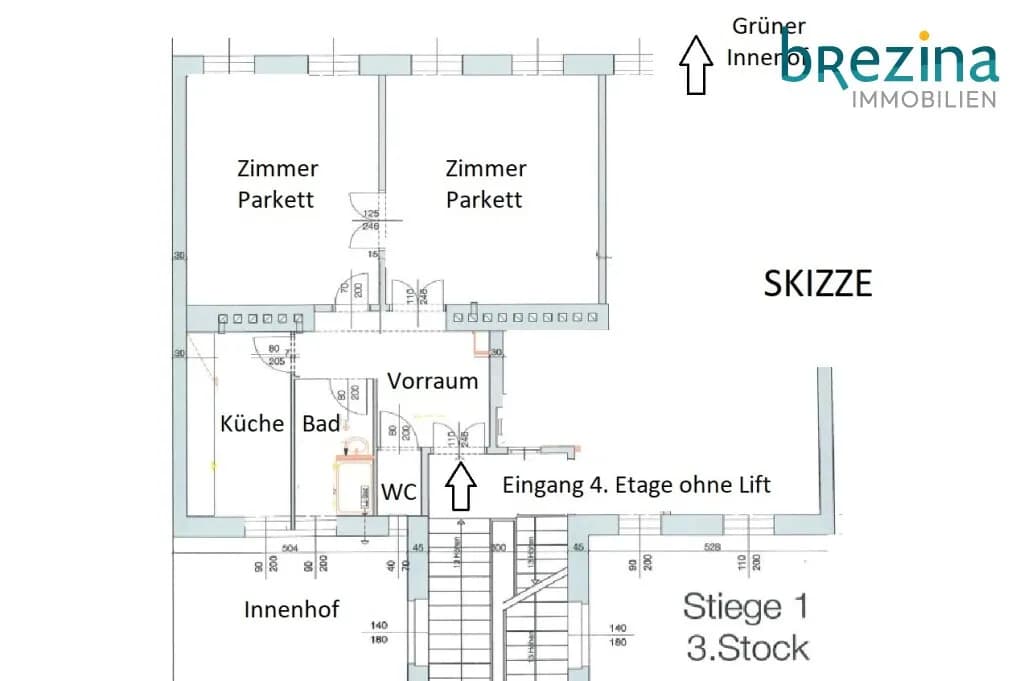 2-Zimmer-Wohnung mieten in Wien – 69,97 m², € 1.230 – Bild 15 von 15