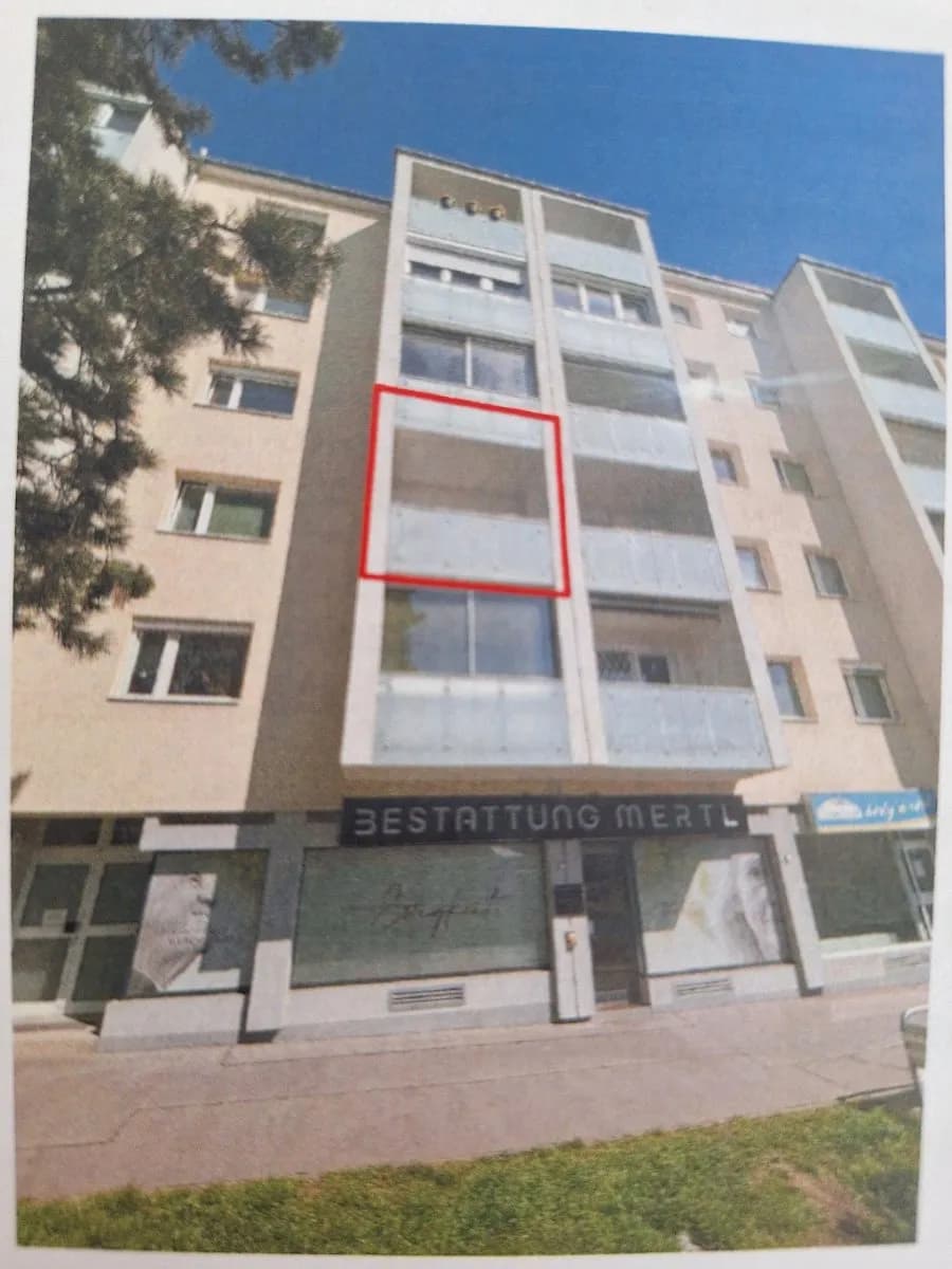 2-Zimmer-Wohnung mieten in Wien – 56 m², € 1.000