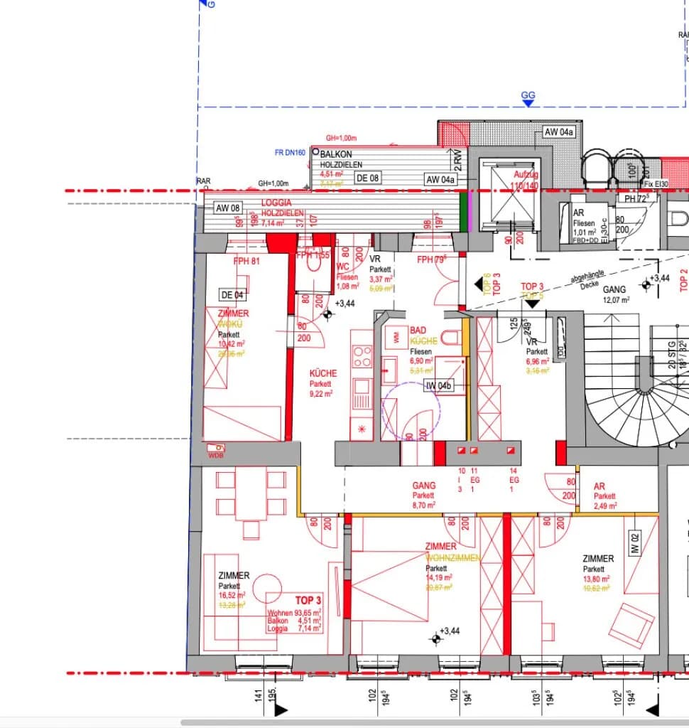4-Zimmer-Gewerbeimmobilie mieten in Wien – 101 m², € 1.566 – Bild 13 von 13