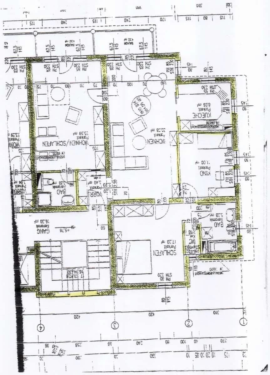 4-Zimmer-Wohnung mieten in Klagenfurt – 105 m², € 1.600 – Bild 8 von 8