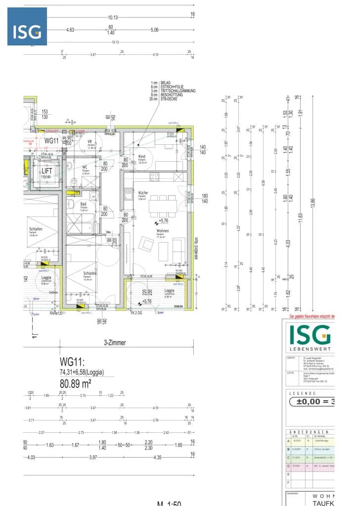 3-Zimmer-Wohnung mieten in Schärding – 80,89 m², € 747 – Bild 2 von 2