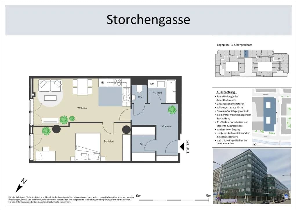 2-Zimmer-Wohnung mieten in Wien – 59 m², € 1.139 – Bild 13 von 13