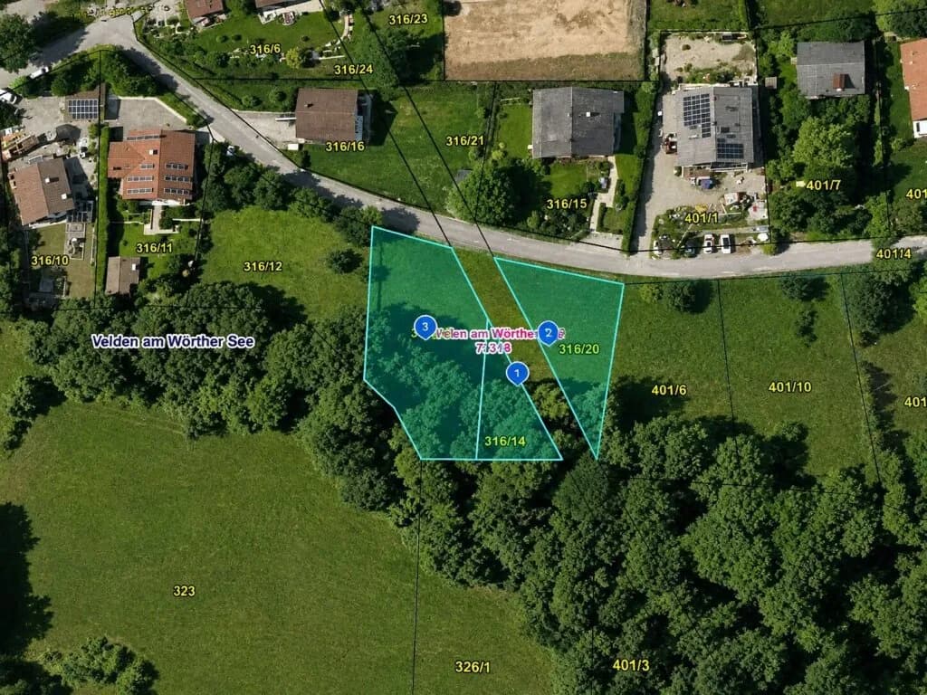 Grundstück kaufen in Villach Land – 1 793 m², € 199.000