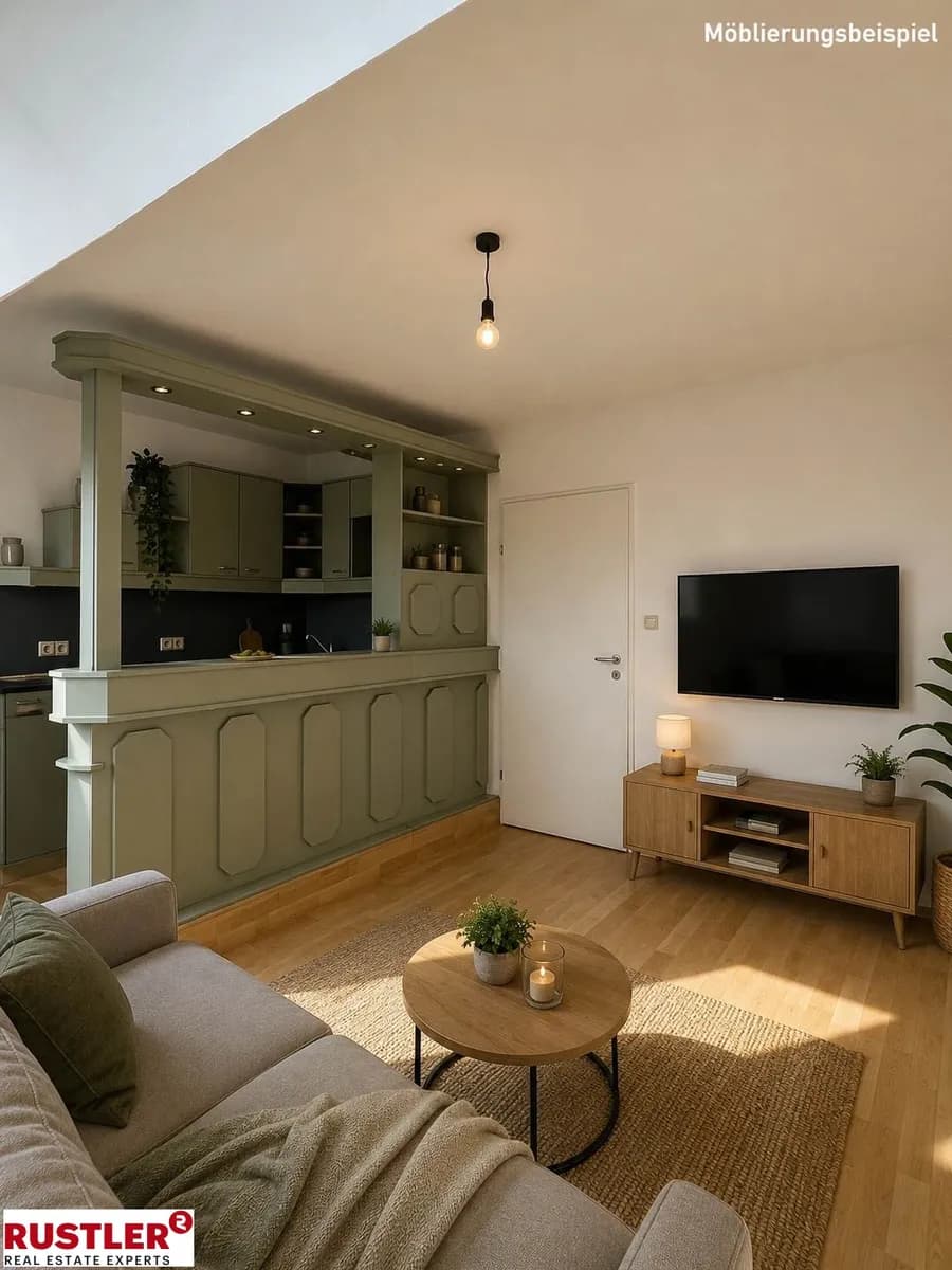2-Zimmer-Wohnung mieten in Wien – 44 m², € 841 – Bild 1 von 11