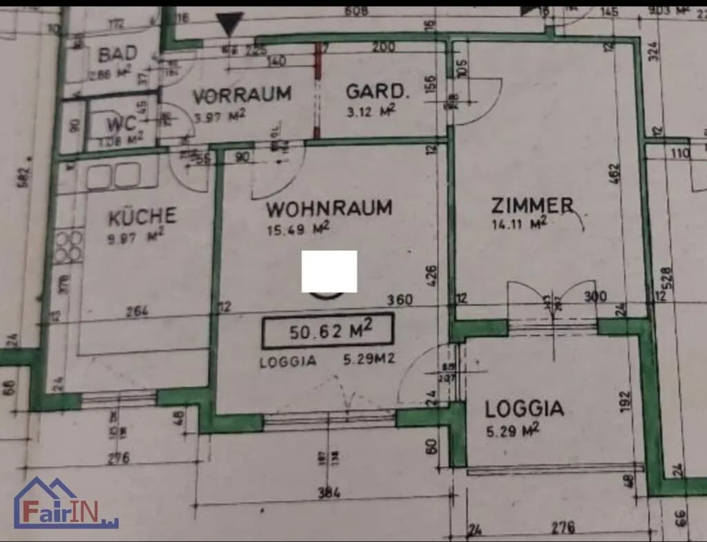 2-Zimmer-Wohnung kaufen in Wien – 50 m², € 278.000 – Bild 3 von 3