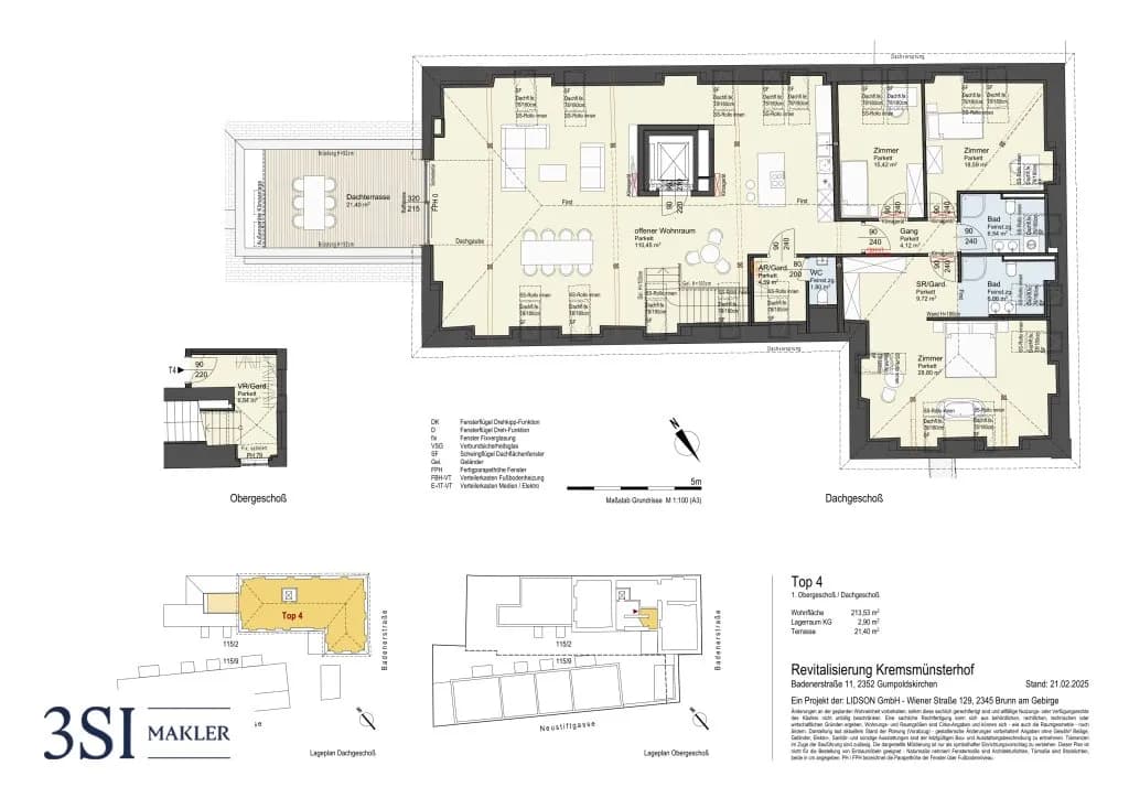 4-Zimmer-Wohnung kaufen in Mödling – 213,53 m², € 1.699.000 – Bild 14 von 15