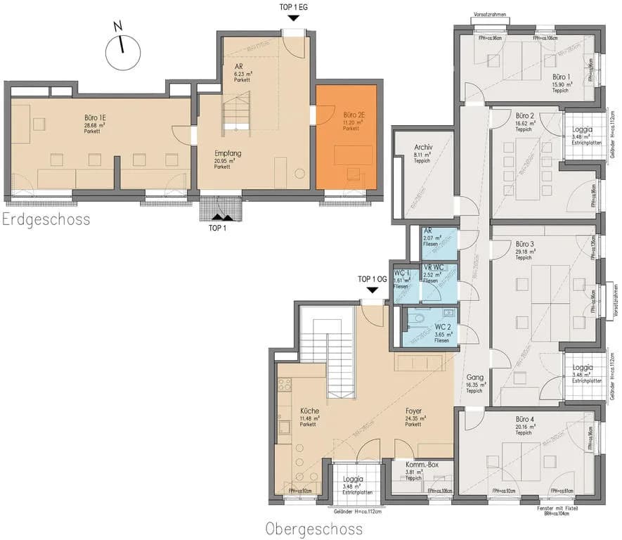 1-Zimmer-Gewerbeimmobilie mieten in Wien – 11 m², € 372 – Bild 3 von 15