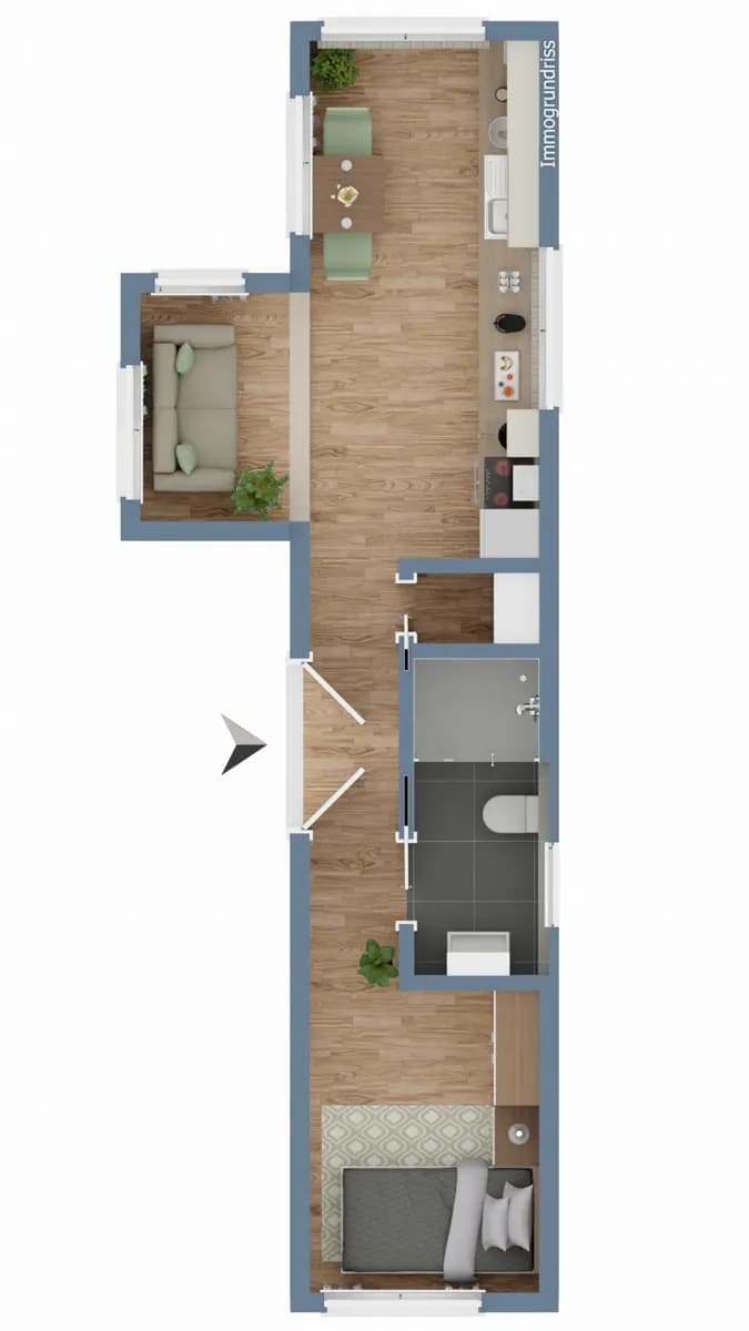 2-Zimmer-Haus kaufen in Kufstein – 27 m², € 140.000 – Bild 14 von 14