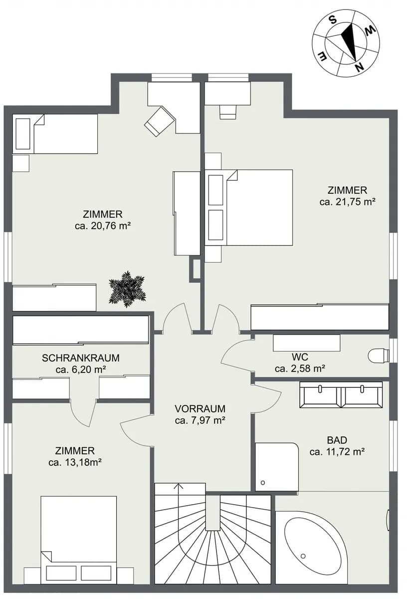 5-Zimmer-Haus kaufen in Baden – 166,03 m², € 845.000 – Bild 18 von 19