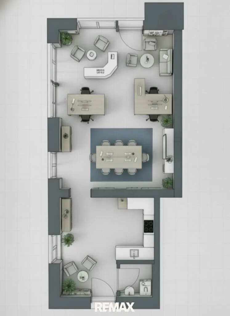 2-Zimmer-Gewerbeimmobilie mieten in Kufstein – 53 m², € 1.025 – Bild 8 von 8