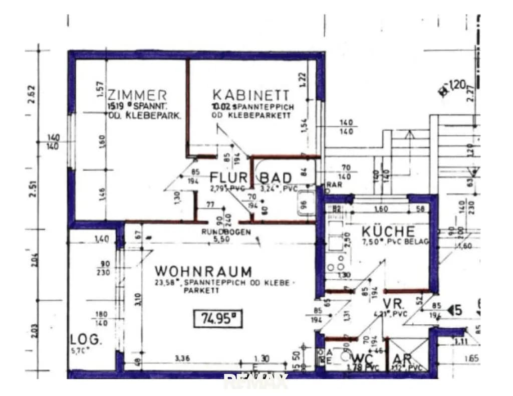 3-Zimmer-Wohnung mieten in Sankt Pölten Land – 69,25 m², € 818 – Bild 14 von 14