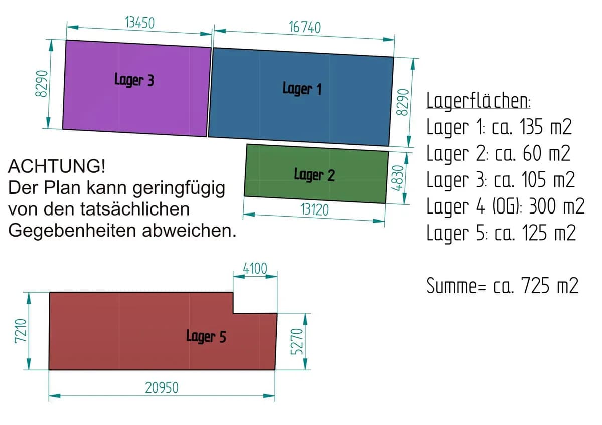 Gewerbeimmobilie mieten in Linz Land – 300 m², € 1.500