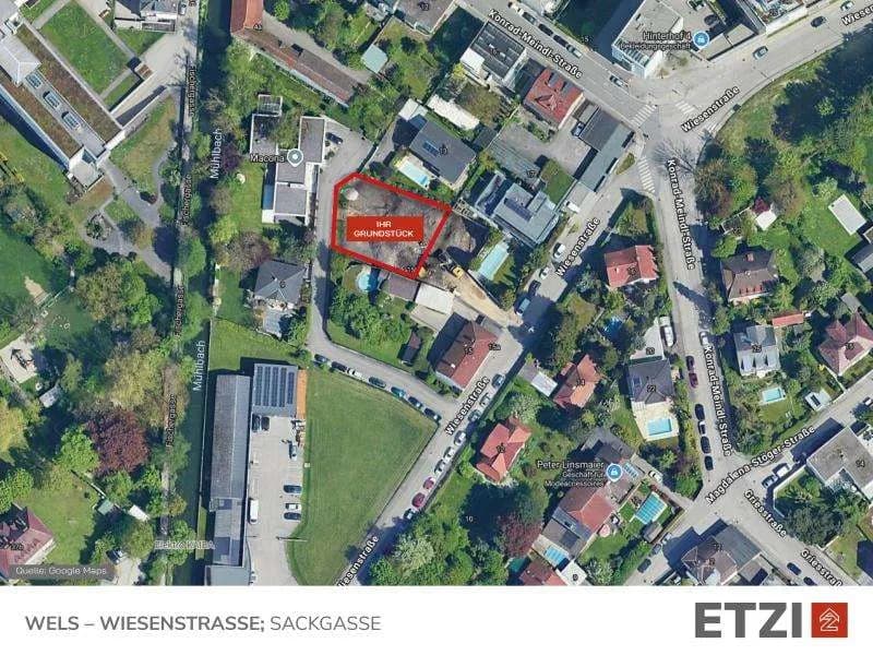 Grundstück kaufen in Wels – 694 m², € 468.000 – Bild 3 von 5