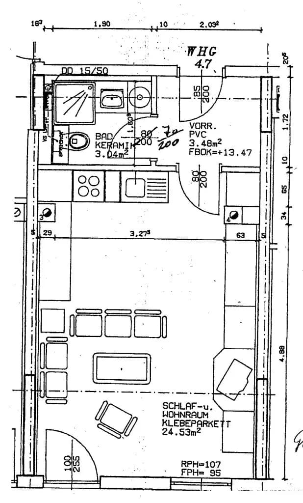 1-Zimmer-Wohnung mieten in Graz – 31 m², € 500 – Bild 7 von 7