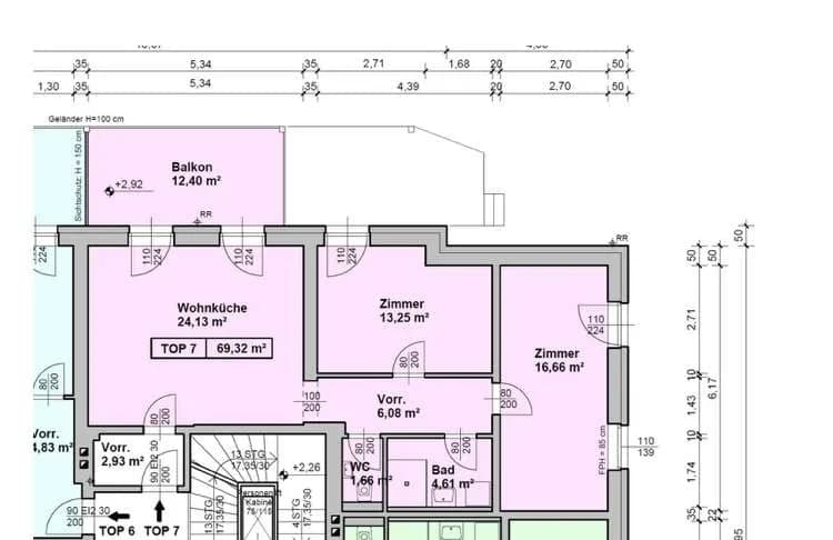 3-Zimmer-Wohnung mieten in Wien – 70 m², € 1.499 – Bild 13 von 31