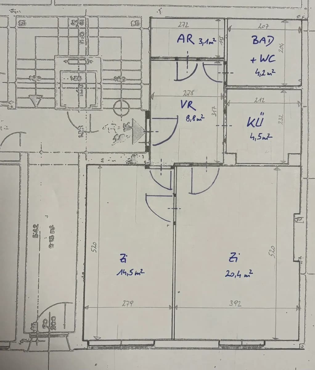 2-Zimmer-Wohnung mieten in Wien – 55 m², € 820 – Bild 6 von 6