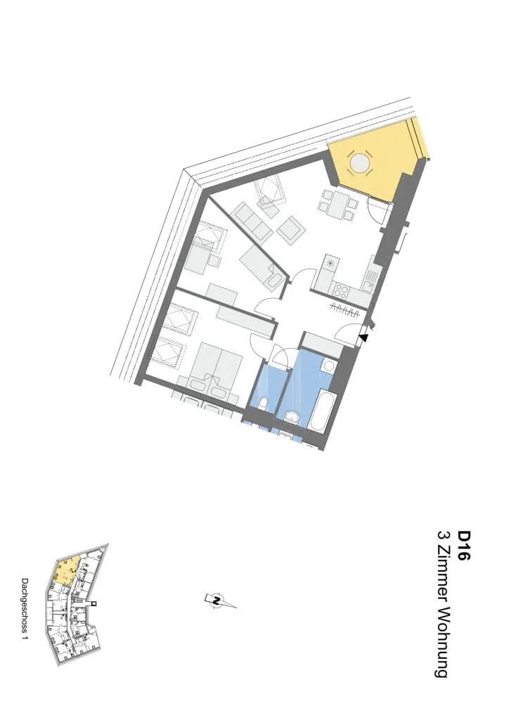 3-Zimmer-Wohnung kaufen in Graz – 68 m², € 259.000 – Bild 6 von 6
