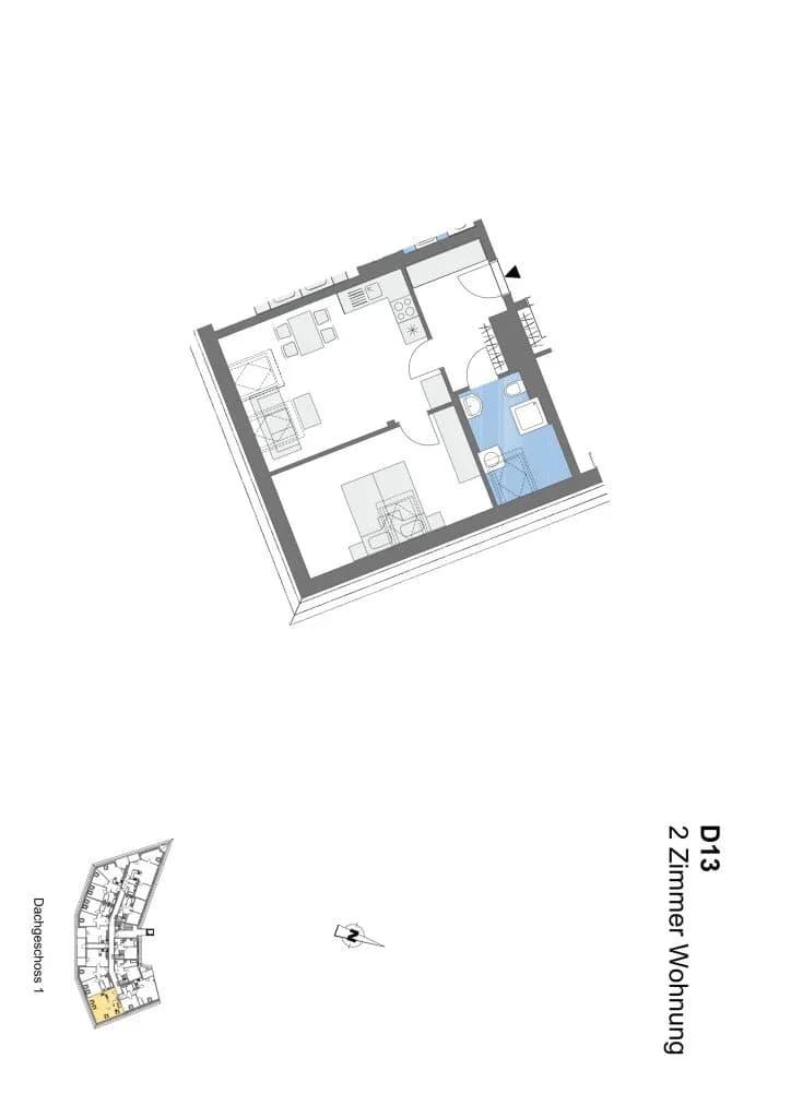 2-Zimmer-Wohnung kaufen in Graz – 46 m², € 139.000 – Bild 5 von 5