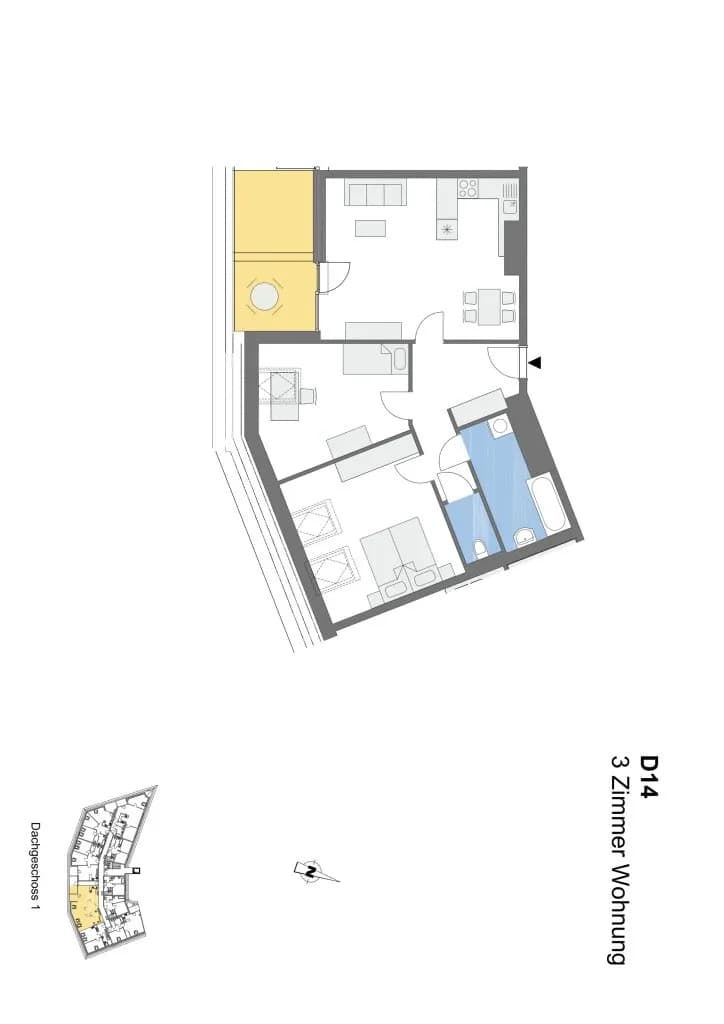 3-Zimmer-Wohnung kaufen in Graz – 74 m², € 275.000 – Bild 7 von 7