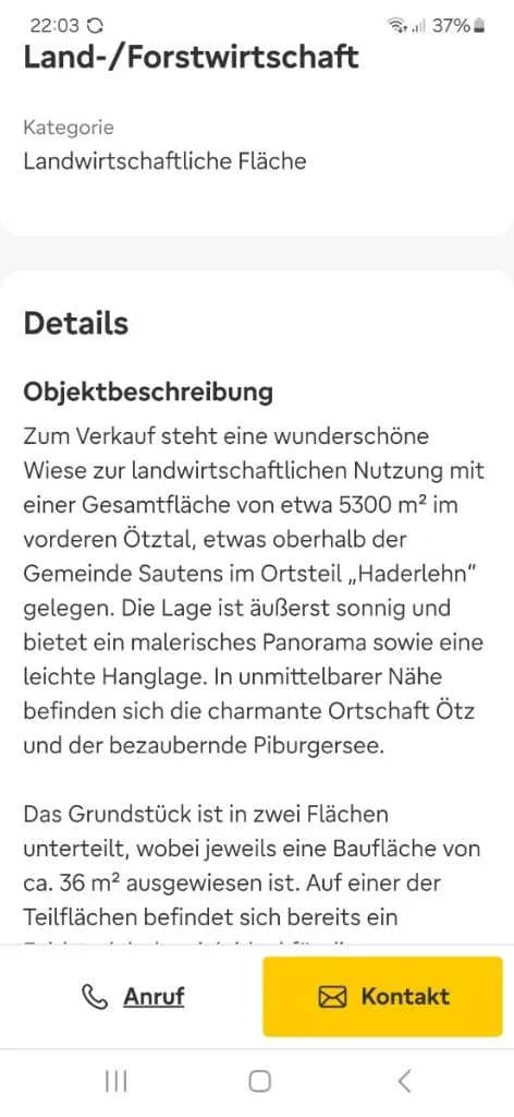 Grundstück kaufen in Imst – 5 300 m², € 79.900 – Bild 14 von 16