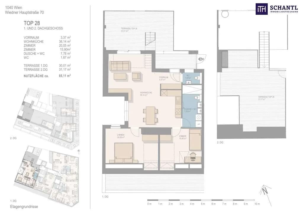 3-Zimmer-Wohnung kaufen in Wien – 85,11 m², € 1.119.000 – Bild 12 von 12