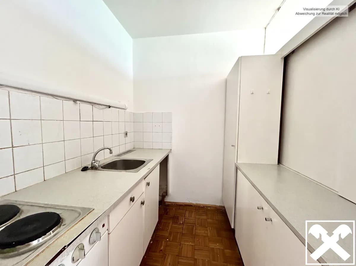 2-Zimmer-Wohnung kaufen in Salzburg Stadt – 51 m², € 168.000 – Bild 2 von 7