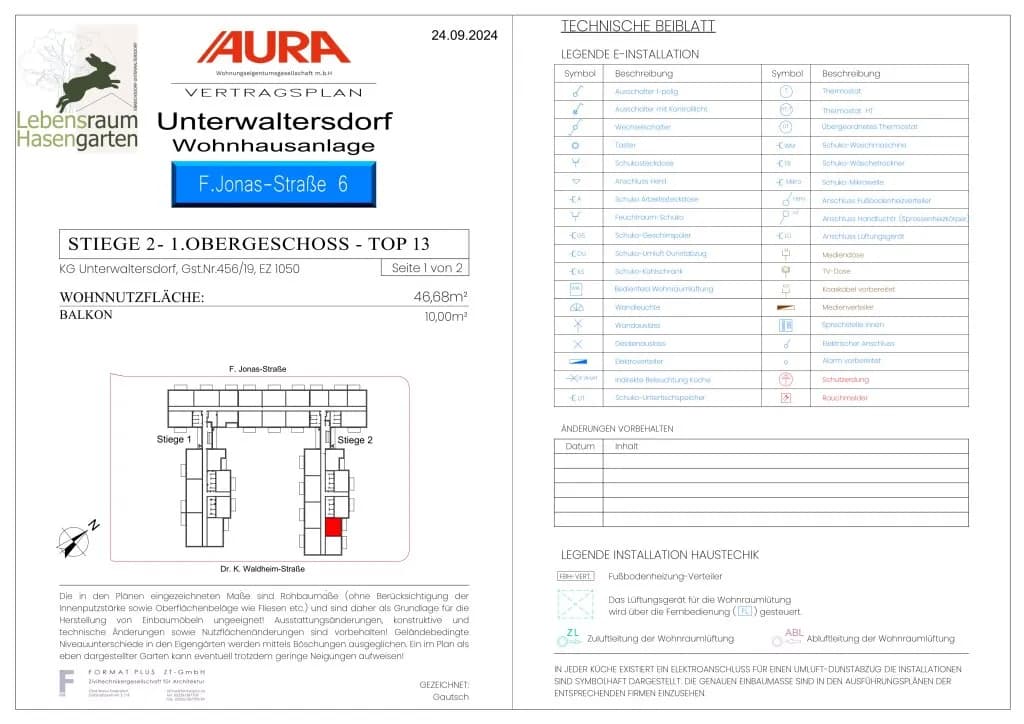 2-Zimmer-Wohnung mieten in Baden – 46,68 m², € 759 – Bild 8 von 15