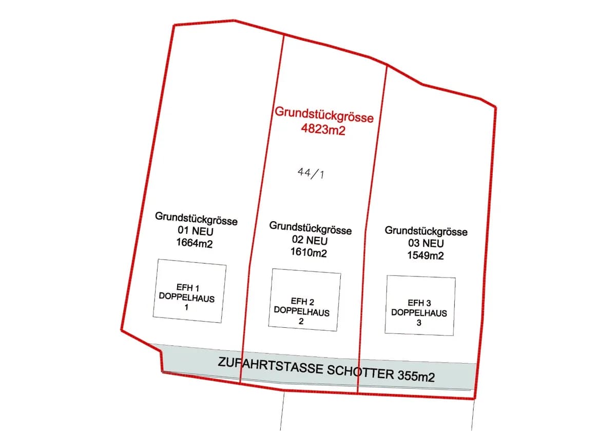 Grundstück kaufen in Graz-Umgebung – 1 664 m², € 115.000 – Bild 1 von 4