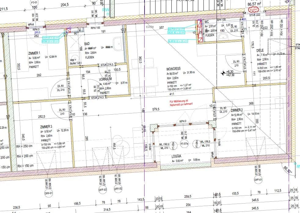 4-Zimmer-Wohnung kaufen in Graz-Umgebung – 92 m², € 369.000 – Bild 5 von 8